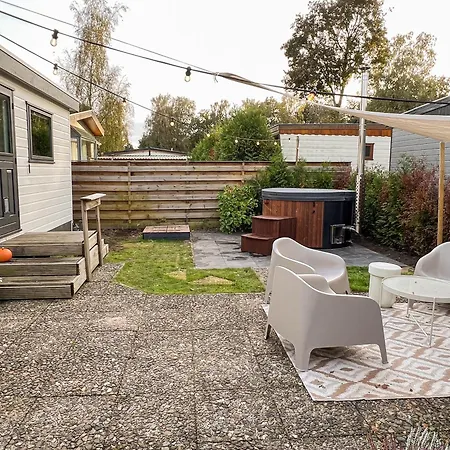 Bosrijk - Hottub - Veluwe 샬레 *