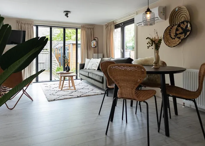 Bosrijk - Hottub - Veluwe 샬레 *