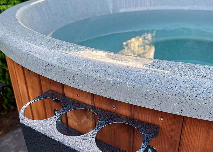 Bosrijk - Hottub - Veluwe 샬레 푸텐